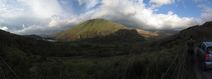 SX20767-81 Panorama of Gallt Wenallt from A498 Snowdonia.jpg